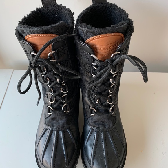 Coach Laura Winter Boots Sz 5.5 - Picture 9 of 9